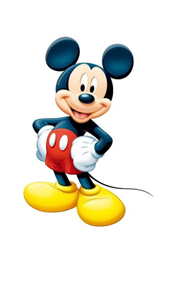 hediyehobihersey Mickey Mouse Yenilebilir Resimli Pasta Şeker Kağıt Baskısı (...