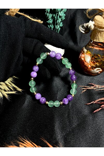 Padore Accessory معجزة الطبيعة| سوار من الحجر الطبيعي افينتورين والجمشت > معت...