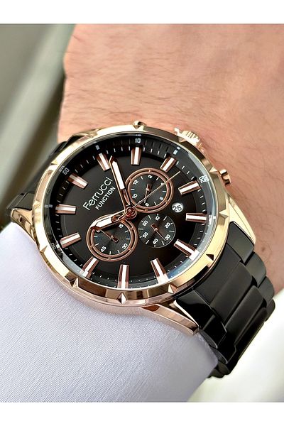 Ferrucci Function Function Men's Wristwatch 3 Atm Waterproof