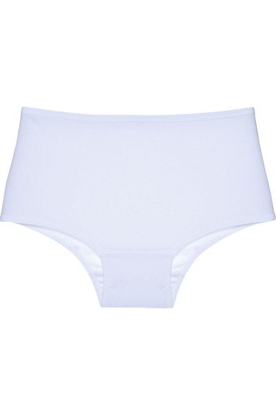 FOURAA Chiloți colorați cu talie înaltă Bato pentru damă, pachet de 3