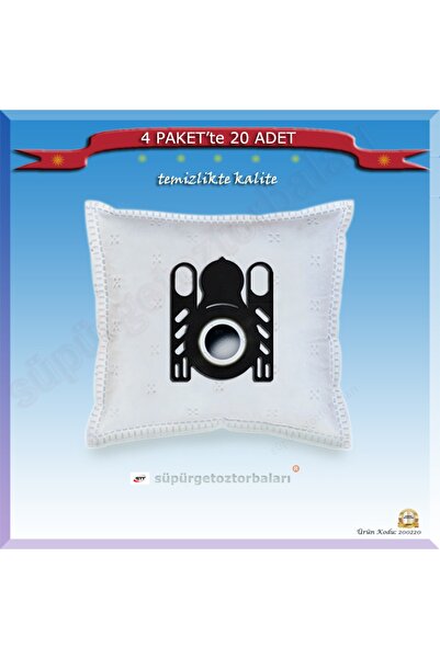 Beko Bks 9537 Y Σακούλα σκόνης για ηλεκτρική σκούπα 20 τεμάχια σε 4 συσκευασίες