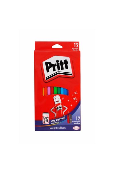 Pritt Erasable Crayon 12 Colors