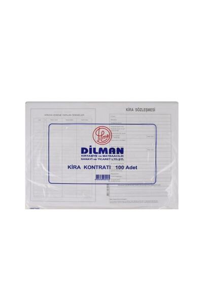 Dilman Kira Kontratı 100 Yaprak