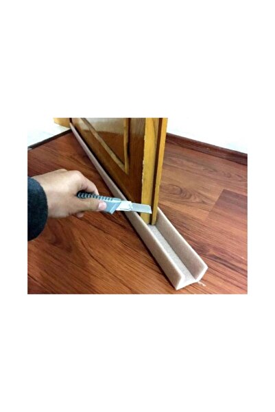 Netodak Geçmeli Kapı Altı Isı Yalıtım Süngeri Eşik Süngeri (6 Adet) Soğuk Önleyici Beyaz Renkli