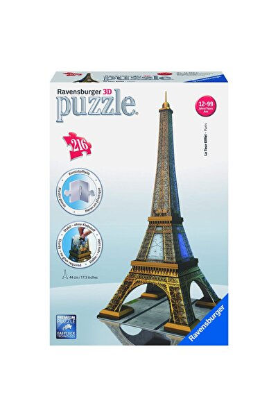 RAVENSBURGER 3D Plastic Puzzle Eiffel Tower-125562