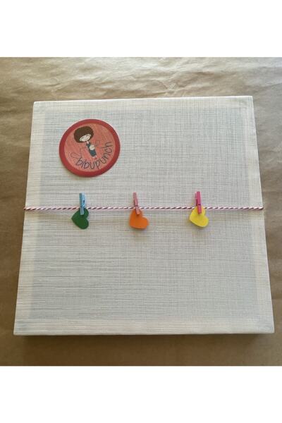 BibuPunch طارة قماش مربعة 30x30