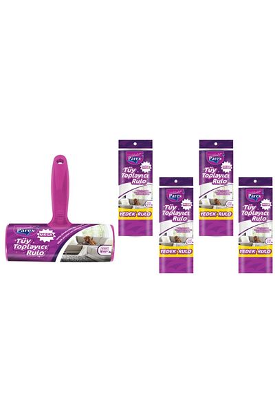 Parex Mega Hair Collector 60 Pieces and 4 Spare Rolls