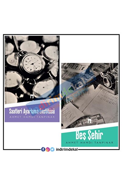 Dergah Yayınları مجموعة أحمد حمدي تانبينار (2 كتاب)