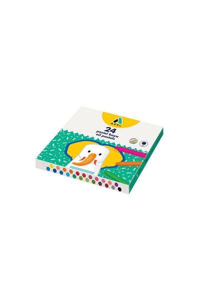 Adel 24 Color Crayons