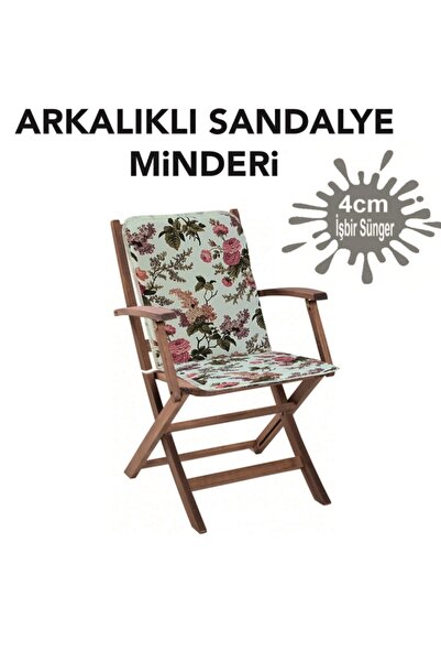 Vip Home Concept Market Ürünleri Sandalye Minderi Arkalıklı Büyük Fermuarlı Y...