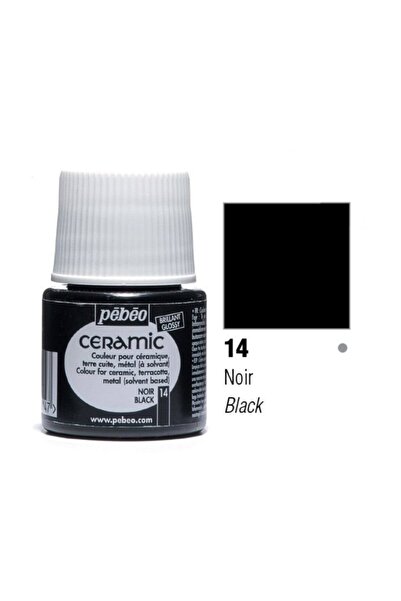 Pebeo Seramik Boyası N:14 Black 45ml
