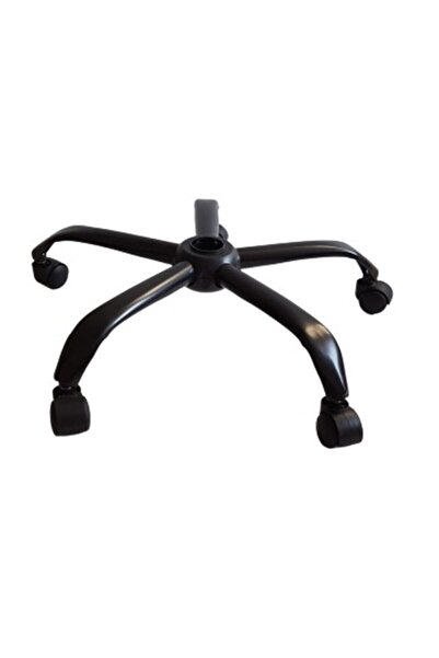 YILDIZSİT Büro Sandalyesi Yıldız Ayağı Siyah Renk Tekerlekli