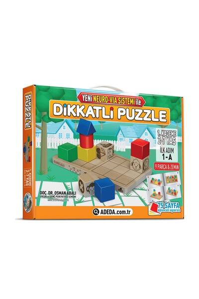 Adeda Yayınları Dikkatli Puzzle Ilk Adım - Yeni Neuro-vıa Sistemi Ile (2 -7 Yaş)