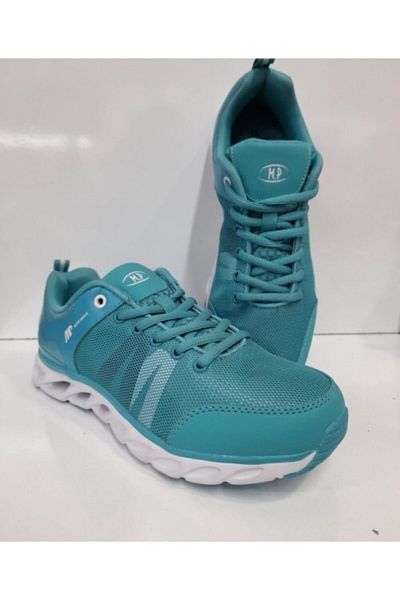 M.P. 171-1347 Mint Green White Mesh Women's Sports Shoes