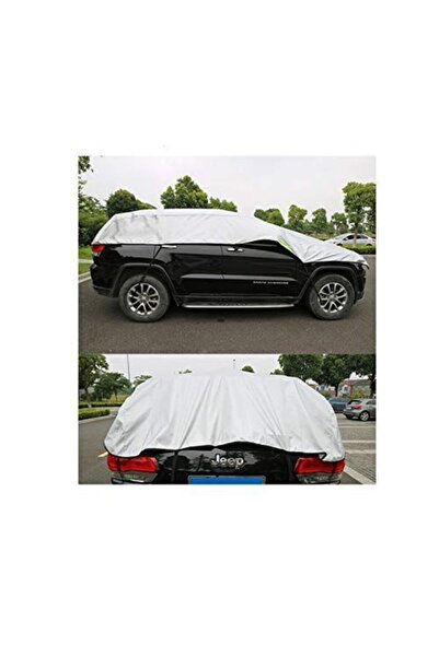 zifona Pratik Yarım Oto Brandası Güneşlik Kar Buz Önleyici Kalın Malzeme