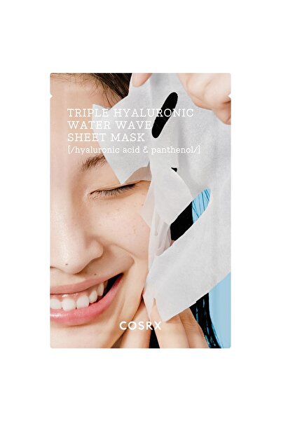 Cosrx Hydrium Triple Hyaluronic Water Wave Sheet Mask - Nemlendirici Hyalüronik Asit Maskesi