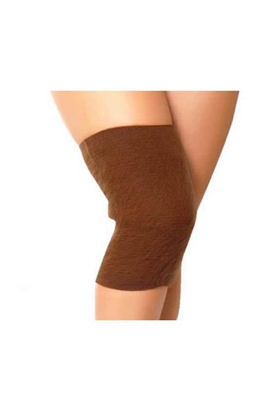 Armor Brown Camel Hair Wool Knee Pads