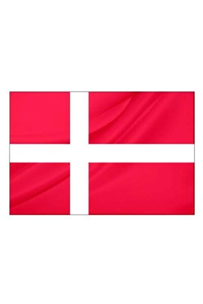 Rekbay Danimarka Ülke Bayrağı 1.sınıf Parlak Kumaş 50x75cm