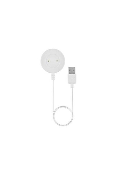 NANOSPACE Huawei Watch Gt2 46mm Usb Şarj Kablosu Beyaz