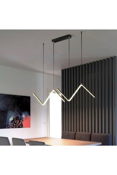 Vonalight Modern Led Dekoratif Sarkıt Avize Siyah 3000k