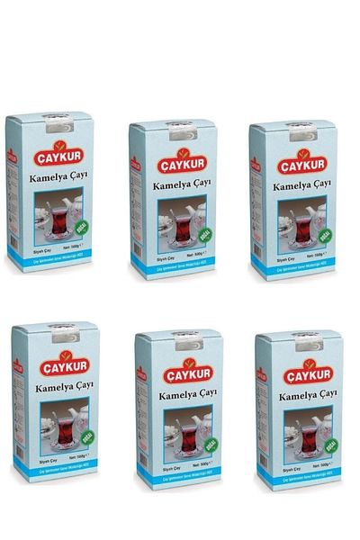 Çaykur Camellia Black Bulk Tea - 500 Gr x 6 Pieces