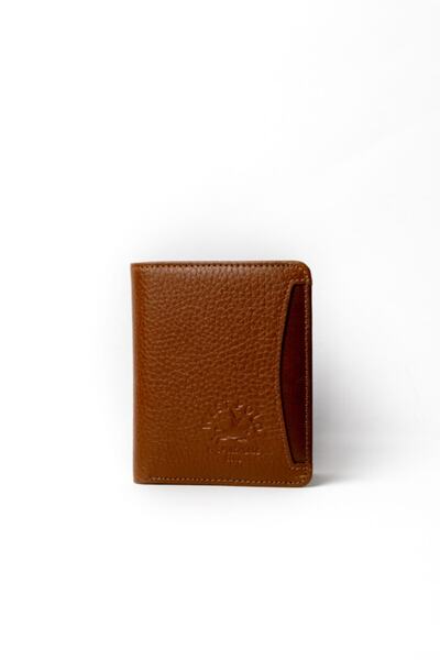 WEST POLO CÜZDAN Suport pentru carduri unisex din piele naturală