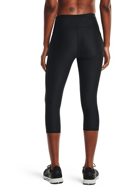 Under Armour HeatGear pentru femei ®   Armura Hi-Rise Capri 1365334 -001