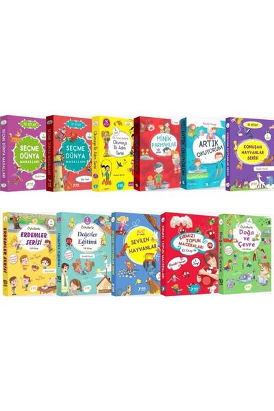 Yuva Yayınları 1. Sınıf Hikaye Kitabı Muhteşem 11 Set