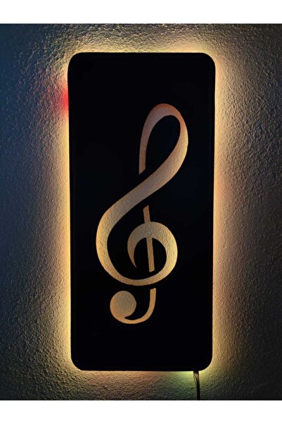 Sol Anahtar Led Işıklı Tablo