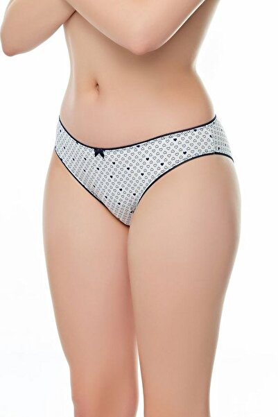 Belinay Chiloți de damă din bumbac cu model 3 modele 6 bucăți set 276