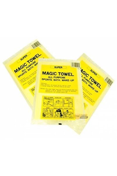 Genel Markalar Sihirli Temizlik Bezi Magic Towel Bez 3 Adet
