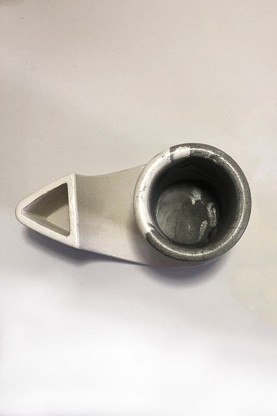RocArt Home Διπλή θήκη οδοντόβουρτσας από κυματιστό σκυρόδεμα