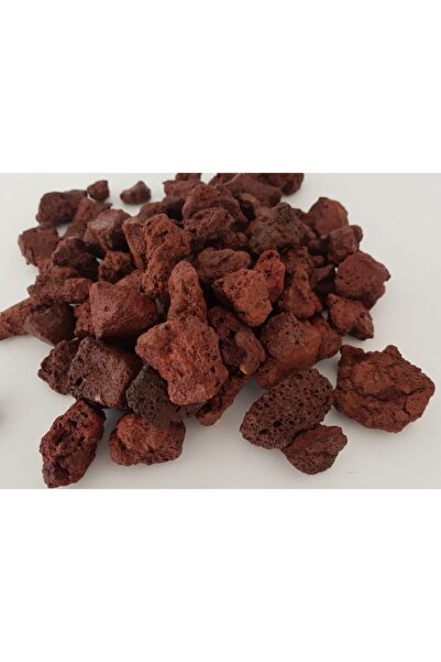 Doğalsan Tarım Iri Pomza 20 Kg 2-4 cm Kırmızı Pomza Lav Taşı Volkanik Ponza Taşı