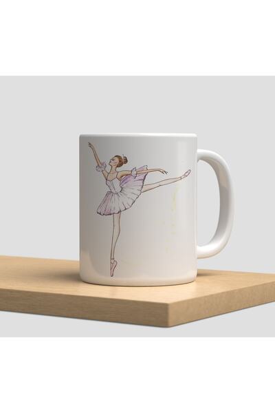 Generic Brand Ballerina in White Trophy