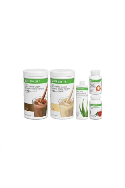 Herbalife 1 Aylık  Shake Karışımı 1 Vanilya 1 Çikolata 1 Aloe Vera 1 Thermo 1...