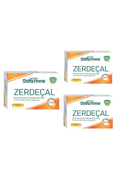 Shiffa Home Softgel TurmericX3 - Pieces Sizes