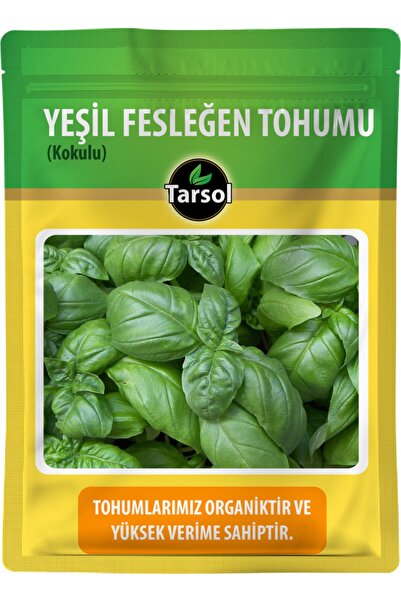 Yeşil Fesleğen Tohumu 30 Adet Mis Kokulu