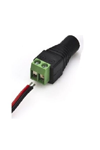 EmAyCenter Klemens Girişli Dişi Dc Barrel Jack 5.5*2.5mm Power Plug Jak Adaptör Konnektör