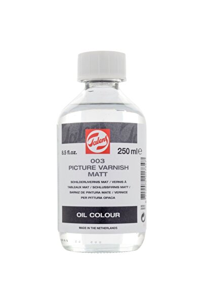 Talens : Picture Varnish Matt : Mat Yağlı Boya Verniği : 003 : 250 Ml