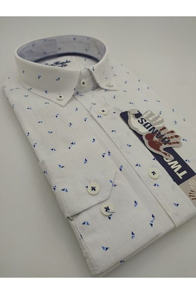 TWO HANDS Men's Slim Fit Cotton Shirt