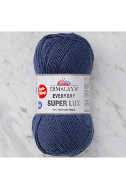 Himalaya خيوط الحياكة اليدوية سوبر لوكس باللون الأزرق للاستخدام اليومي - 73423
