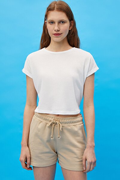 Koton Dámské Off White Tričko