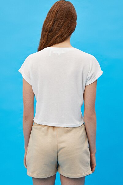 Koton Dámské Off White Tričko