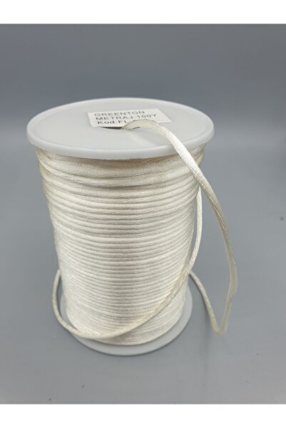 GREENTON Floş Kordon (sıçan Kuyruğu) 92 Metre Krem Rengi