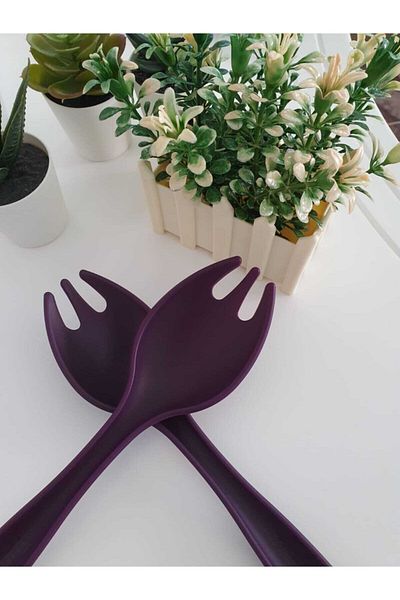 Tupperware Clear Serving Forks