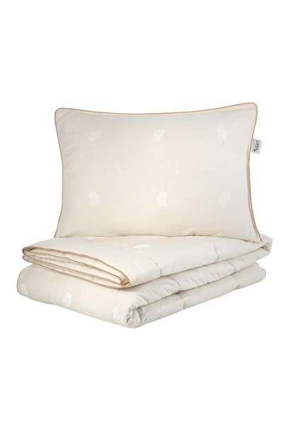 Elart 100% натуральна вовна, сатинова подушка з кантом, 50x70 см