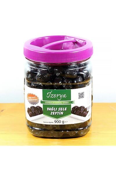 İzorya Umut Kooperatifi Orta Direk Zeytini 900gr. Pet Kavanoz (yağlı Sele Zey...