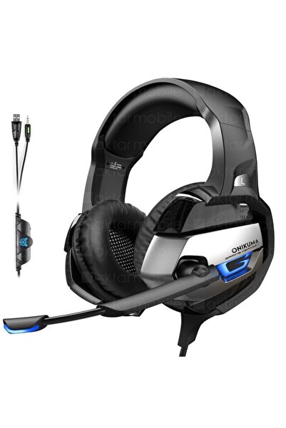 AktarMobile Onıkuma K5 Gaming Kulaklık Profesyonel Mikrofonlu Oyuncu Kulaklığ...