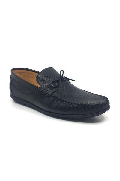 Luis Figo Men's Black Shoes
