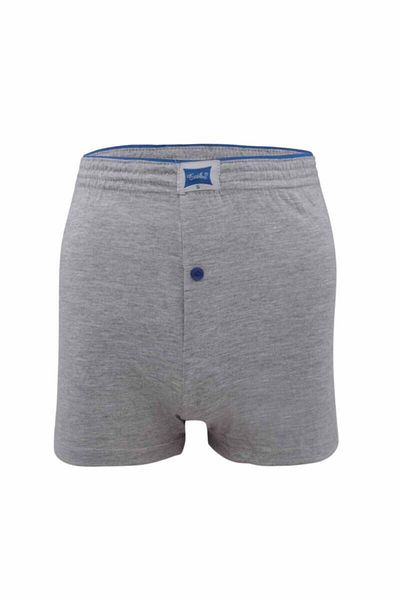 Tutku Mlvx Tutku Combed Cotton Plain Boxer 117 3 Pack Κωδικός/Χρώμα: Γκρι Blsm